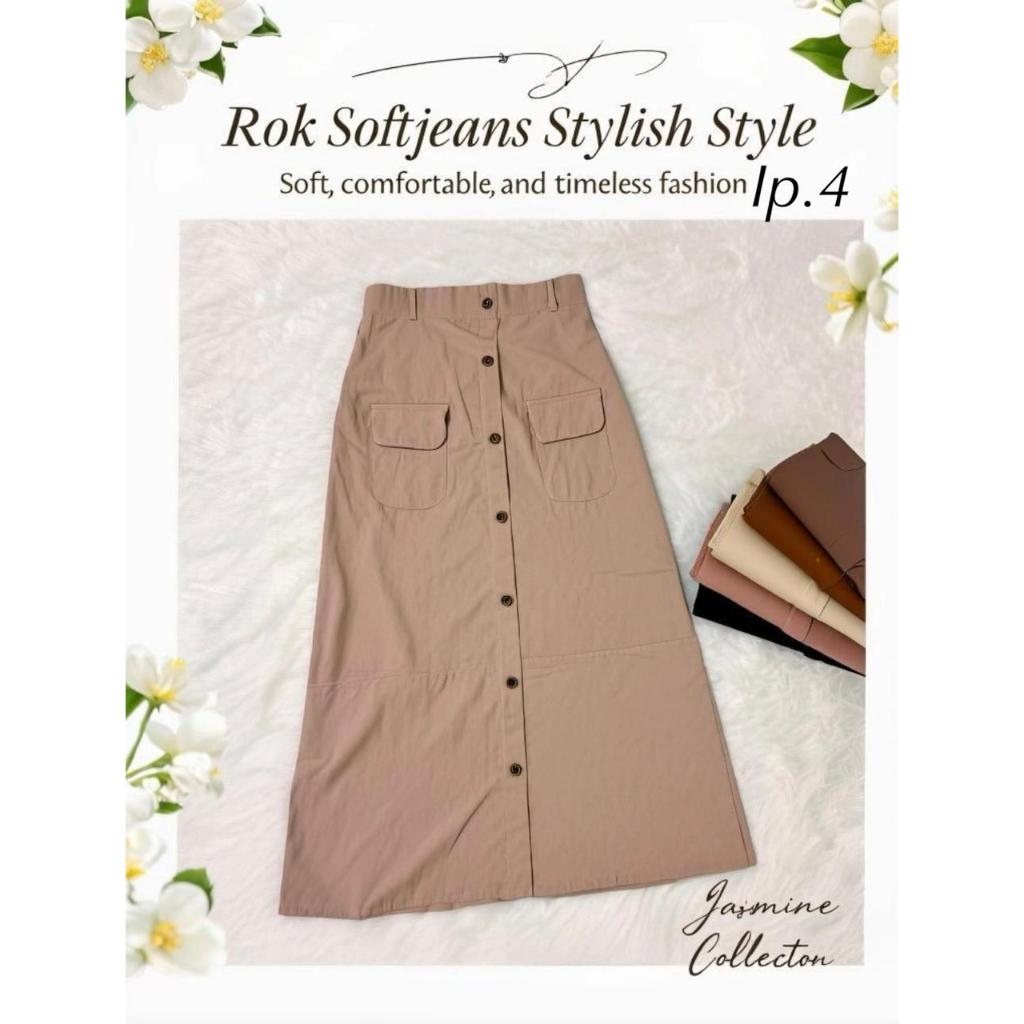 LATEST ADULT LONG SOFTJEANS SKIRT IP4