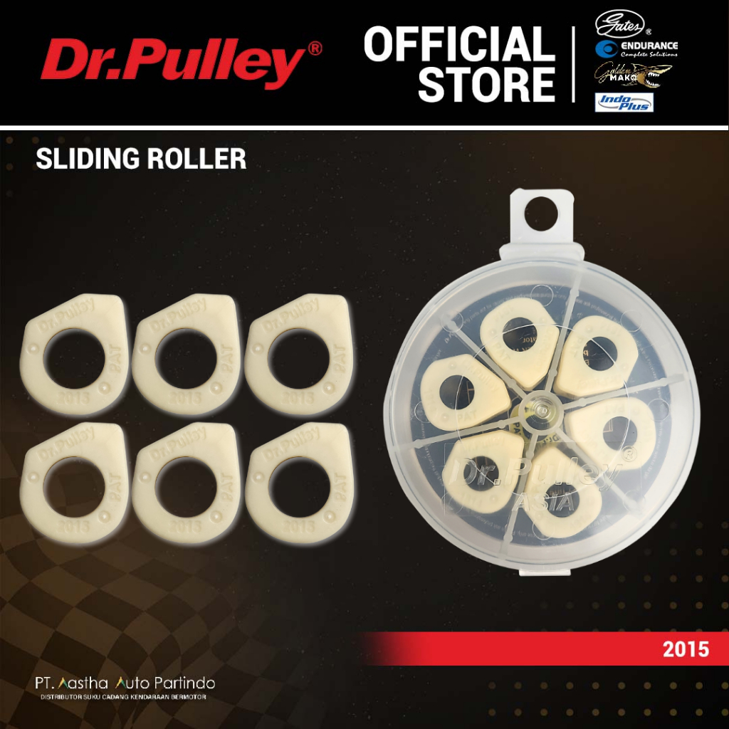 ลูกกลิ้งเลื่อน DR.PULLEY 9-20Gr ALL NEW BEAT 2020 ESP/GENIO/ADV(2015)