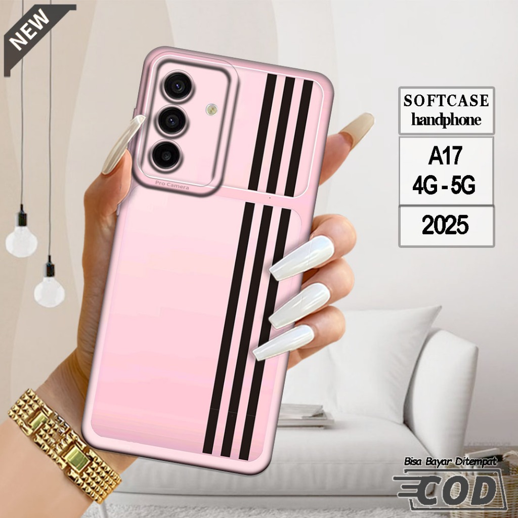 เคส Samsung Galaxy A17 5G 2025 - เคส Samsung A17 4G 2025 _ เคสซิลิโคนสีดําใสยืดหยุ่น