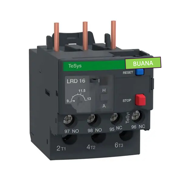 9-13A โอเวอร์โหลดความร้อน LRD 16 โอเวอร์โหลดคอนแทค VRD16 9-13 A