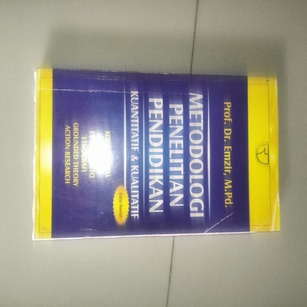 หนังสือ "QUANTITATIVE & QUALITATIVE EDUCATION RESEARCH METHODOLOGY"