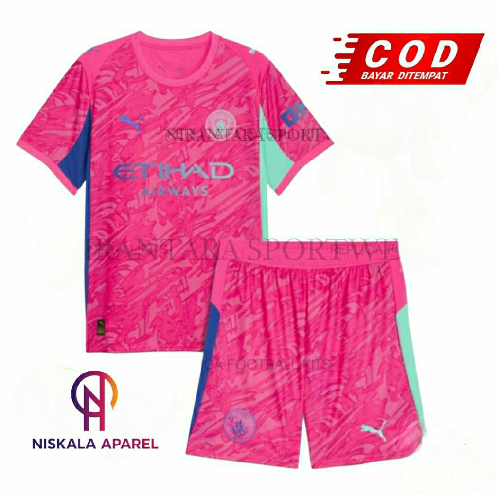 เสื้อแข่ง MAN CITY GK / GOALKEEPER | ชื่อและหมายเลขที่กําหนดเองฟรี