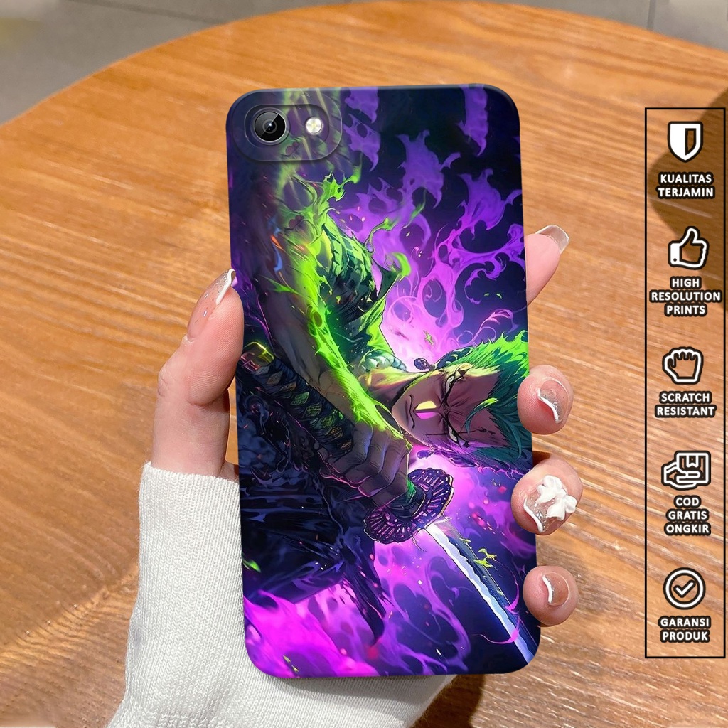 เคสโทรศัพท์ HP สําหรับ Vivo Y71 - เคสโทรศัพท์สําหรับ Vivo Y71 (BR - ZORO) - โทรศัพท์ Mica - ซิลิโคนโ