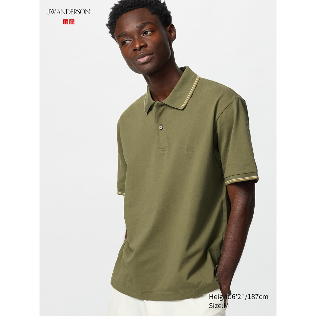 เสื้อโปโล Uniqlo x Jw Anderson Original Pique