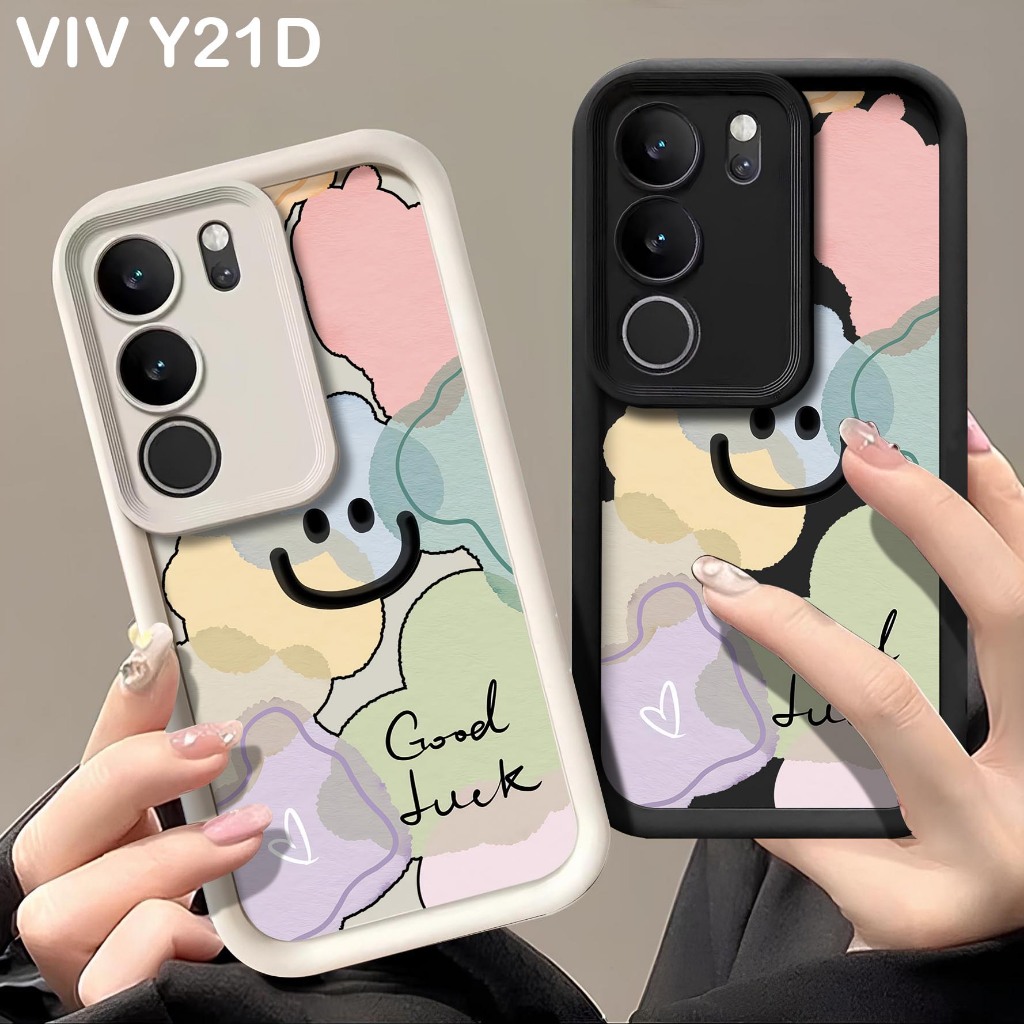 HP Vivo Y21D Rubber Softcase - เคสโทรศัพท์ Vivo Y21D - Vivo Y21D Pro Camera Softcase - Vivo Y21D นูน