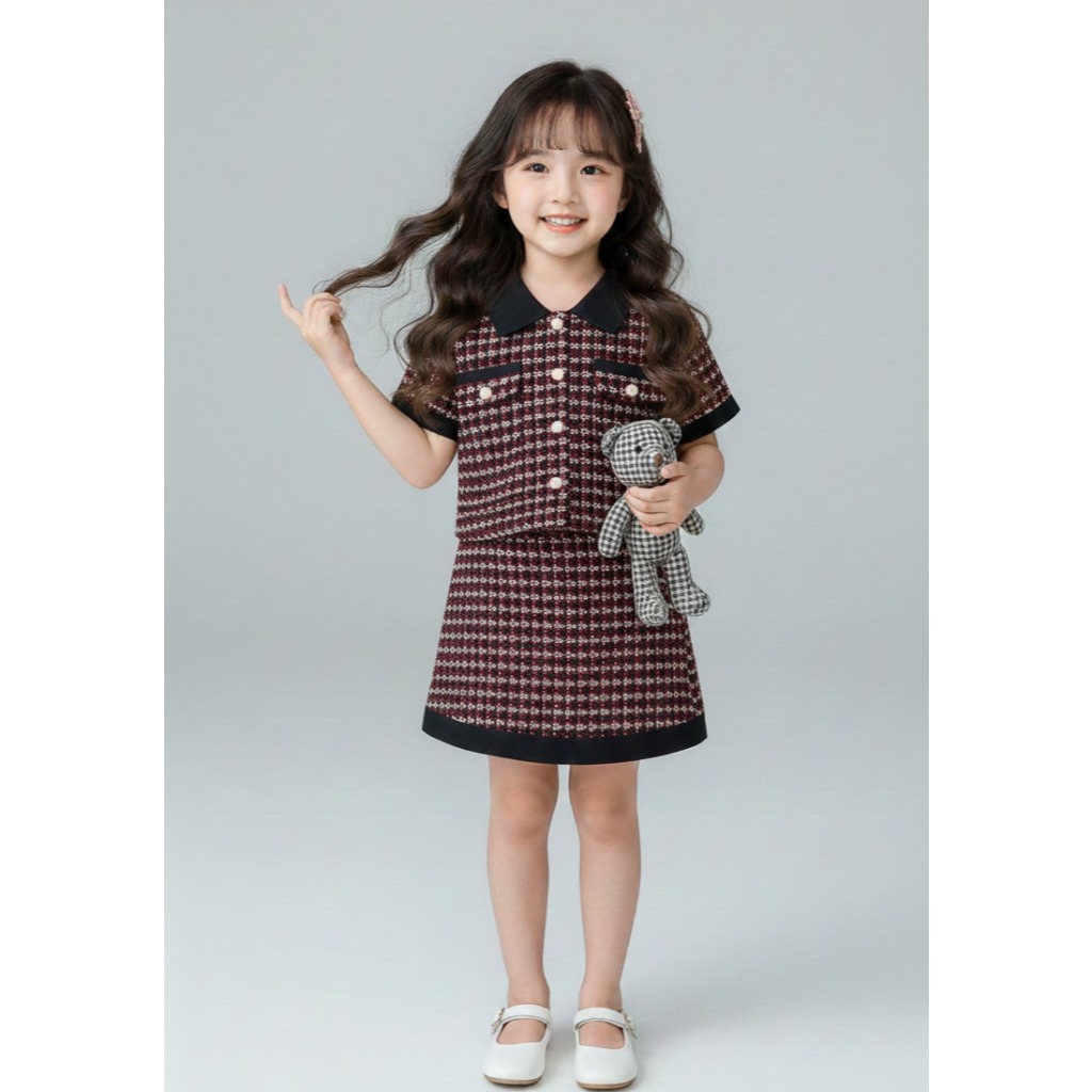 D4 Zeva ชุดกระโปรงเด็กผู้หญิง C775