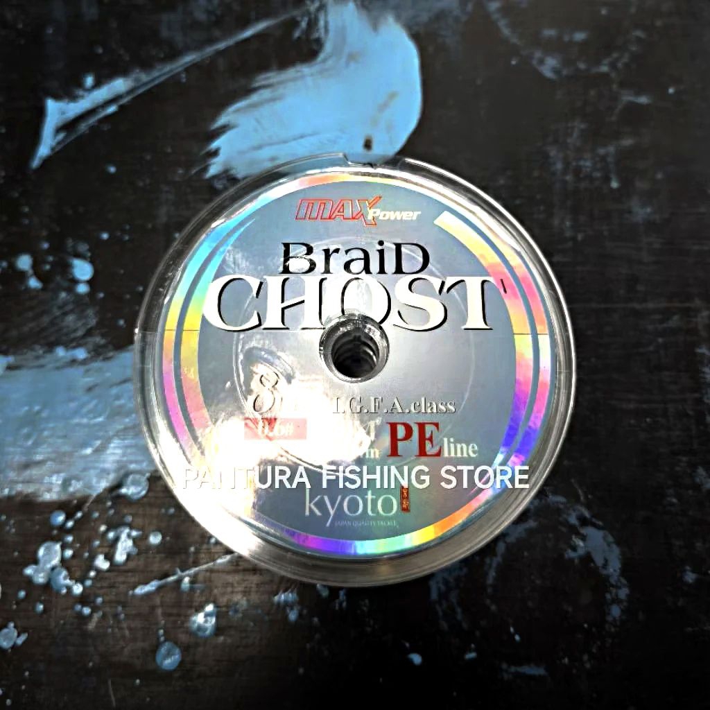 PE KYOTO BRAID CHOST MAX POWER FISHING LINE - PE KYOTO BRAID CHOST FISHING LINE - KYOTO GHOST CASTIN