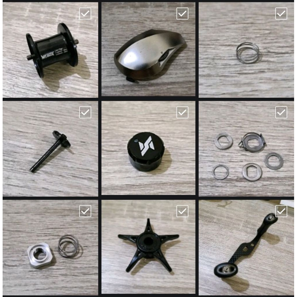 BC SEASIR M1 ULTRAMAG REEL SPARE PARTS