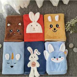 VL - 1 pcs HANDUK MANDI ANAK UKURAN 50 X 100  BERAGAM MOTIF  - HANDUK LUCU - Cocok Untuk Kado