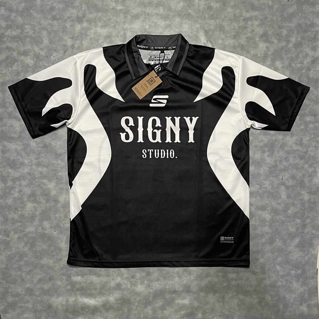 SIGNY over size Streetwear Jersey หมายเลข 55 / Hockey Jersey / เสื้อรักบี้ / เสื้อกีฬา / เสื้อฟุตบอล