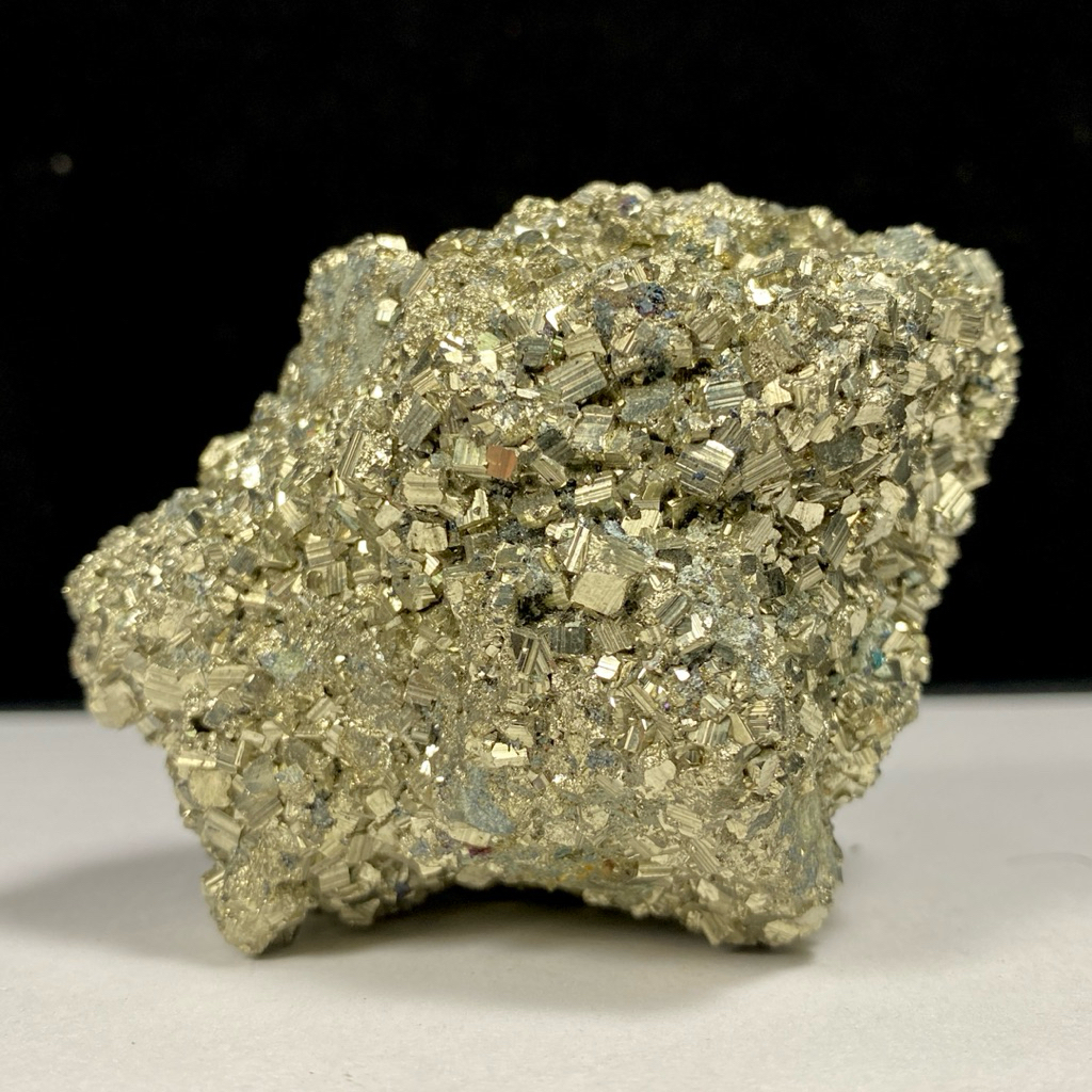 391Gr Natural Pyrite Rough - Top Chalcopyrite Pyrite Cube Cluster - Gems Collection