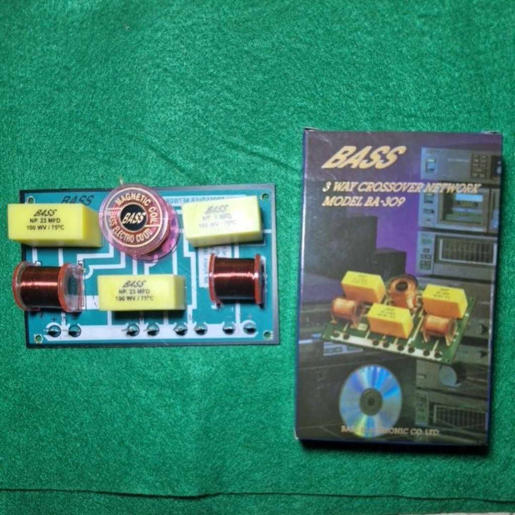 KIT CROSSOVER 3WAY CROSSOVER BASS TWITTER MIDLE WOFER 3 WAY