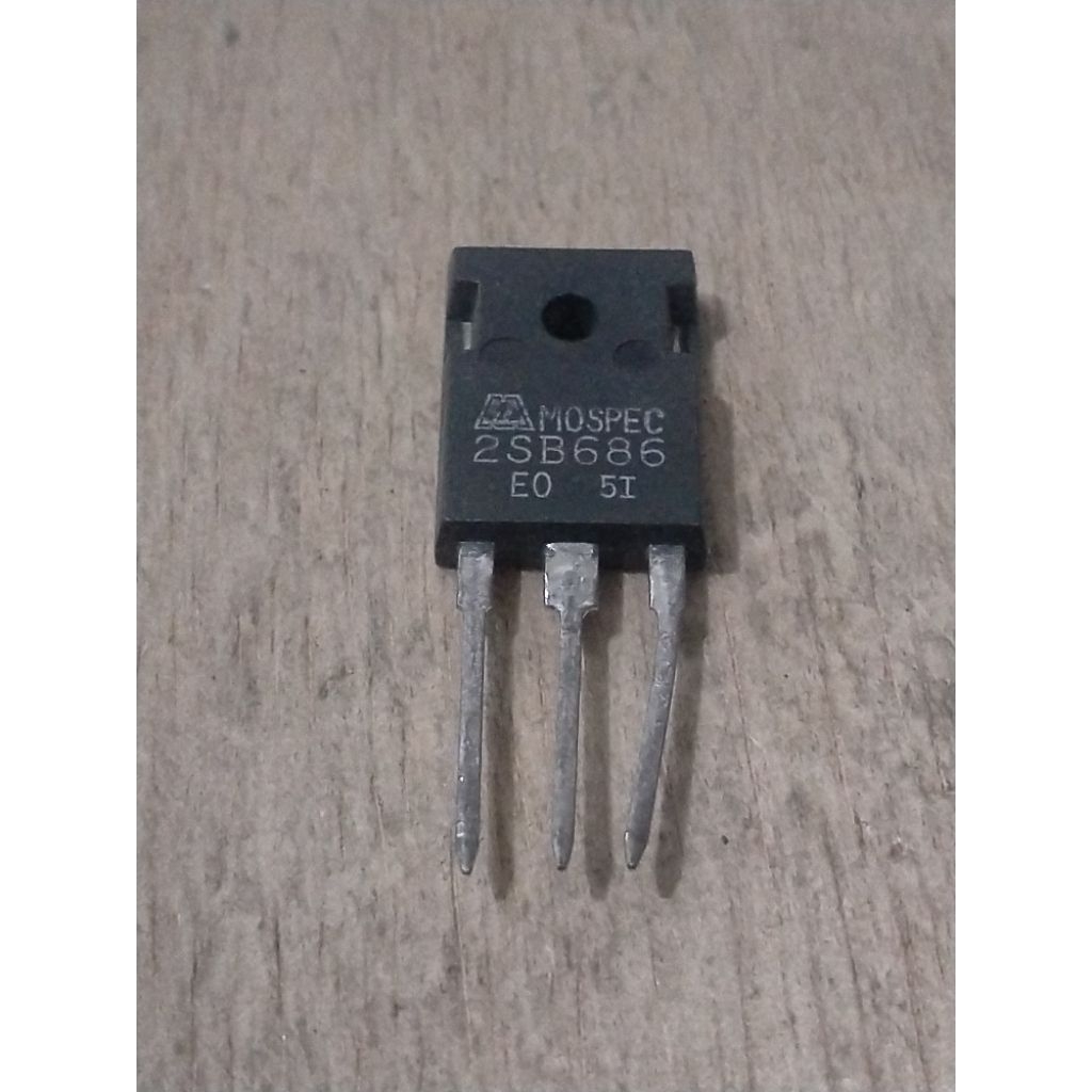 2SB686 B686 MOSPEC Bipolar ทรานซิสเตอร์ซิลิโคน PNP TO-218