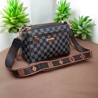 Tas Selempang wanita 3 Ruang Olivia slingbag Tali Selempang lisban