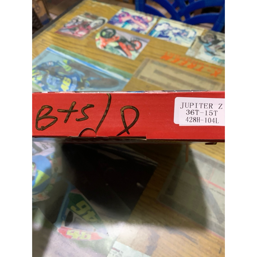 YAMAHA JUPITER Z - BURHAN - VEGA R - OLD VEGA - NEW VEGA - FIZR - CRYPTON - ALFA - FORCE 1 15/36T 42