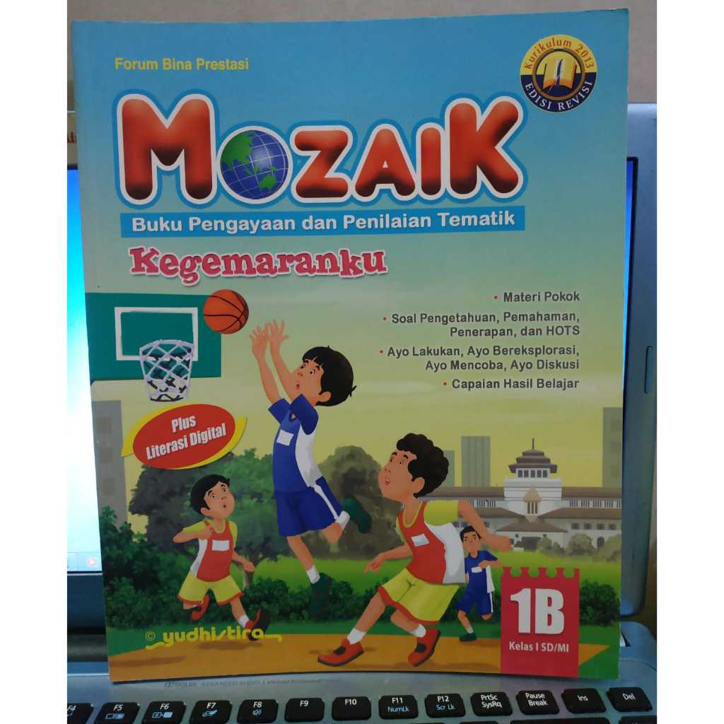 ต้นฉบับ THEMATIC MOSAIC หนังสือสําหรับองค์ประกอบ SCHOOL 1B MY FAVORITE K3 YUDHISTIRA