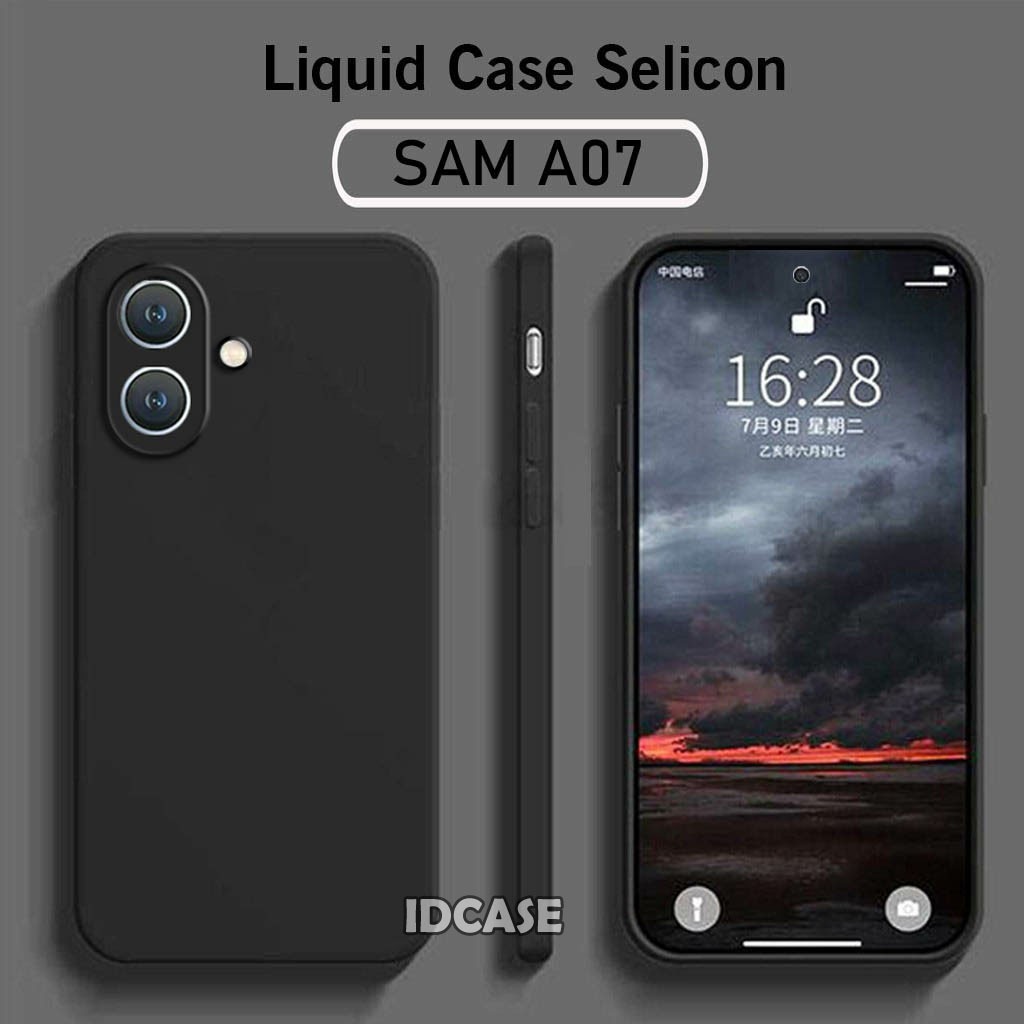 Soft Case Macaron Polos SAMSUNG A07 - Casing Hp SAMSUNG A07