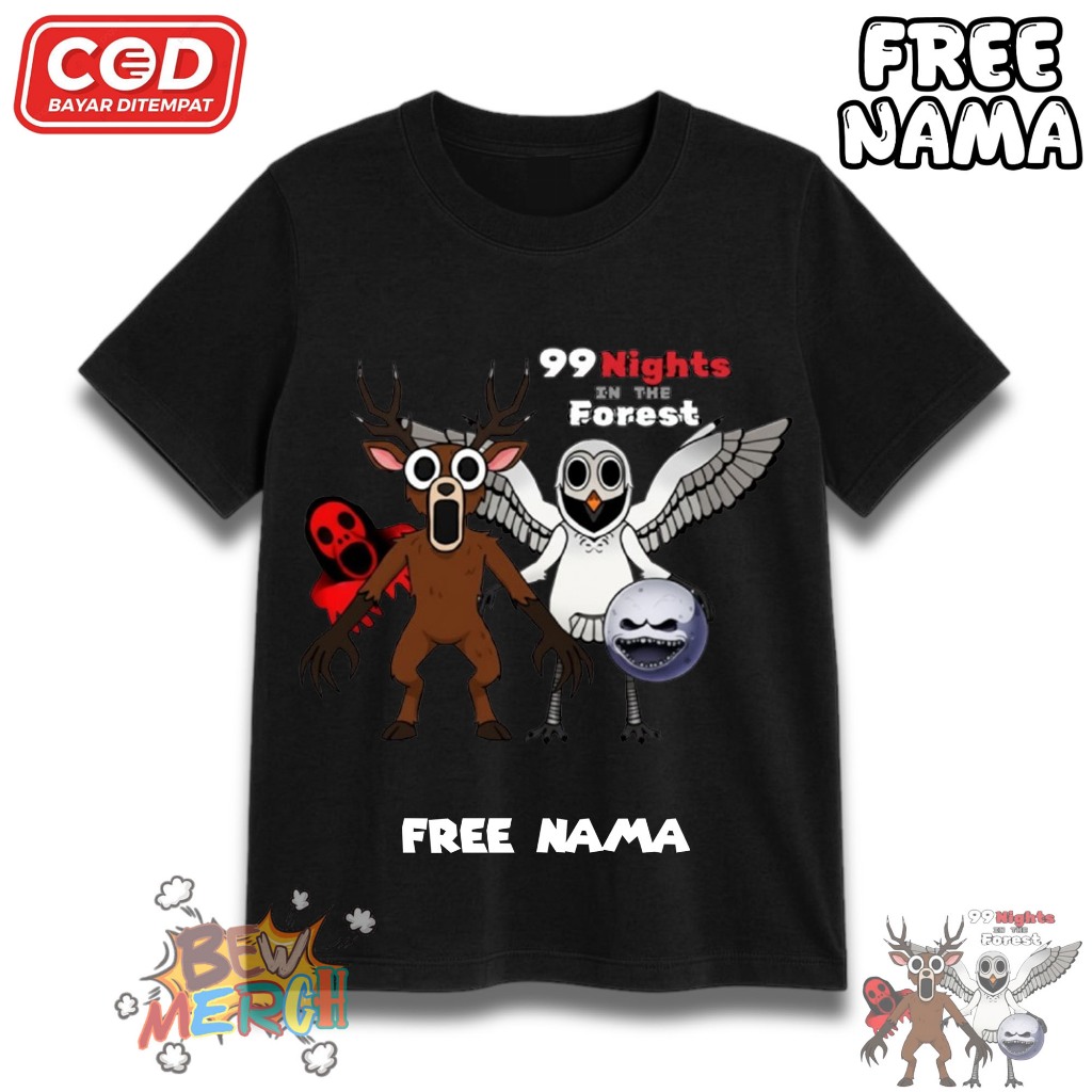 Roblox 99 Nights In The Forest Kids T-Shirt - Roblox 99 Nights In The Forest Kids T-Shirt - เสื้อยืด