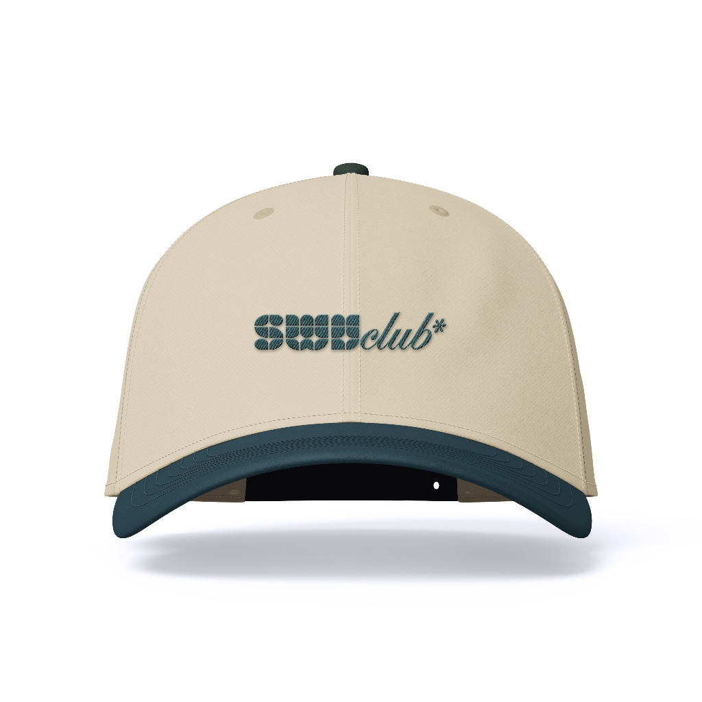 SWAVIEE Levis Cap Teal Green Ivory - หมวก Polo Cap