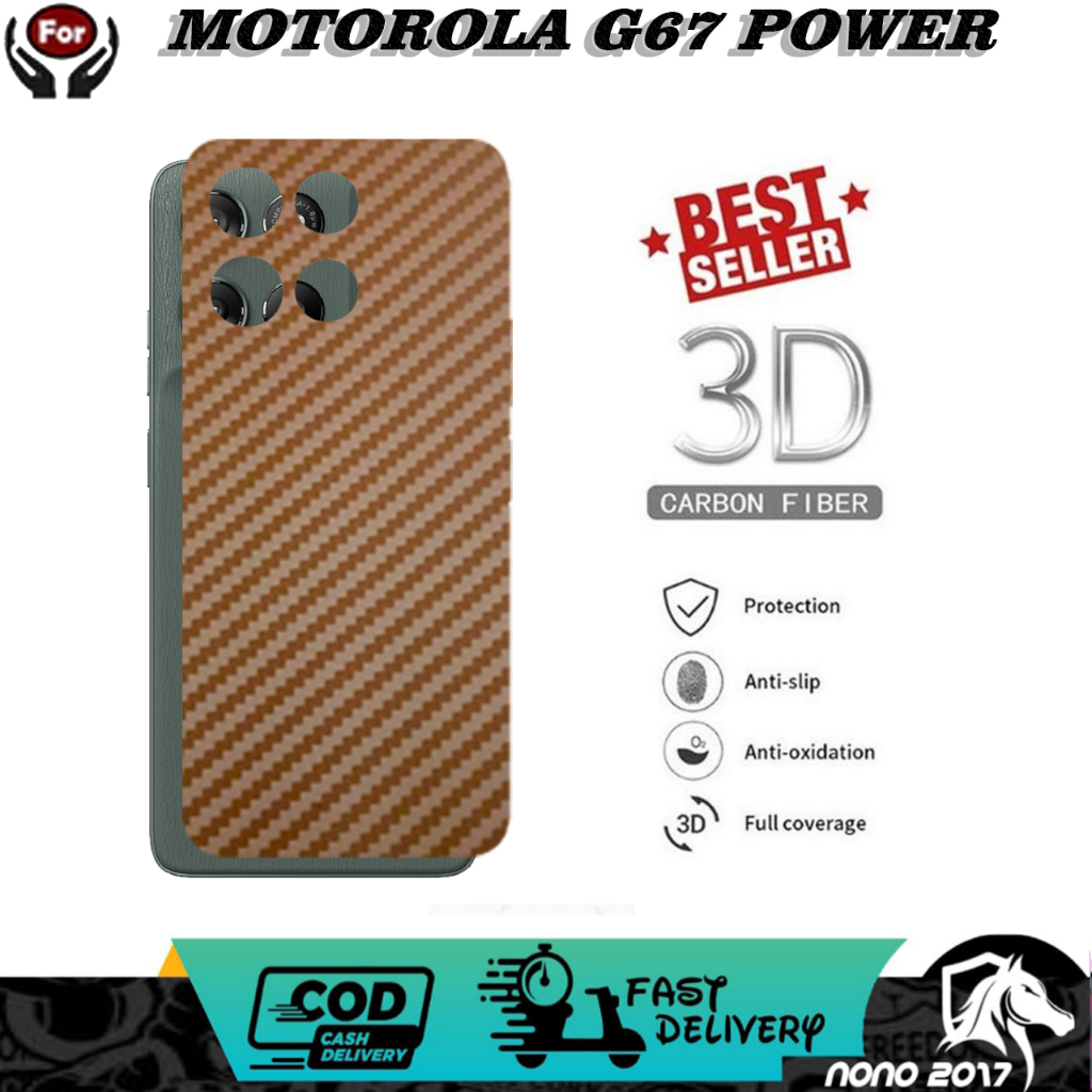 GARSKIN G0LD MOTOROLA MOTO G67 POWER SKIN PROTECTOR