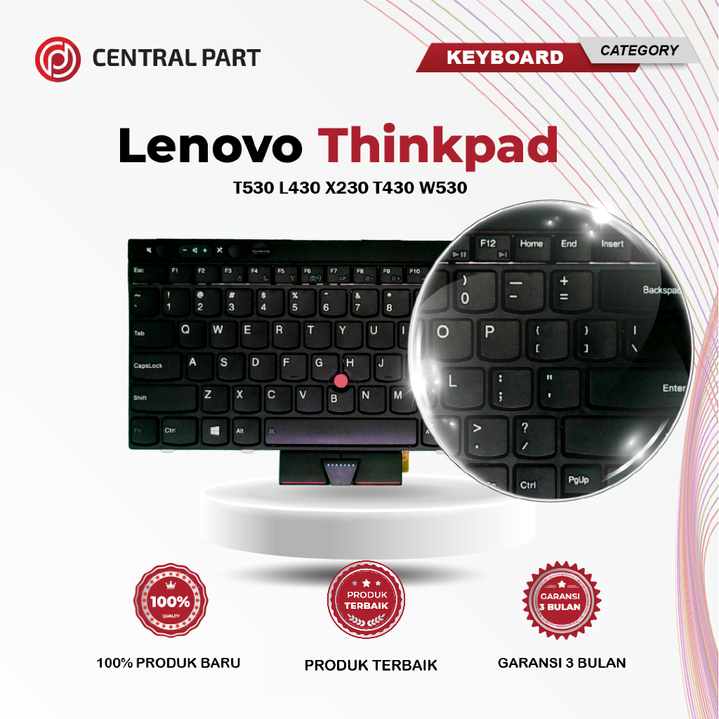 แป้นพิมพ์ Lenovo Thinkpad T530 L430 X230 T430 W530