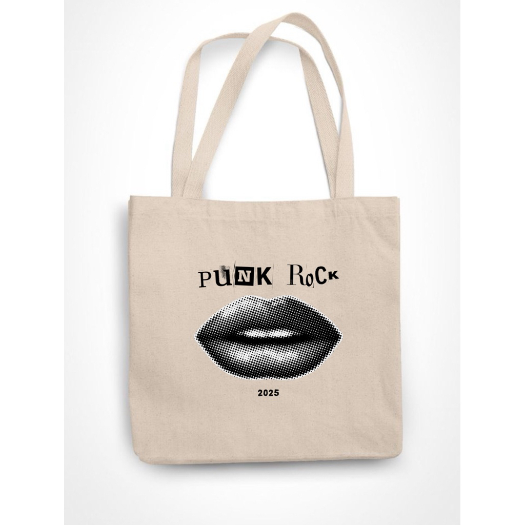 Premium Canvas Tote Bag - "Good Things Are Coming" - Aesthetic Vibe Blue Retro Y2K