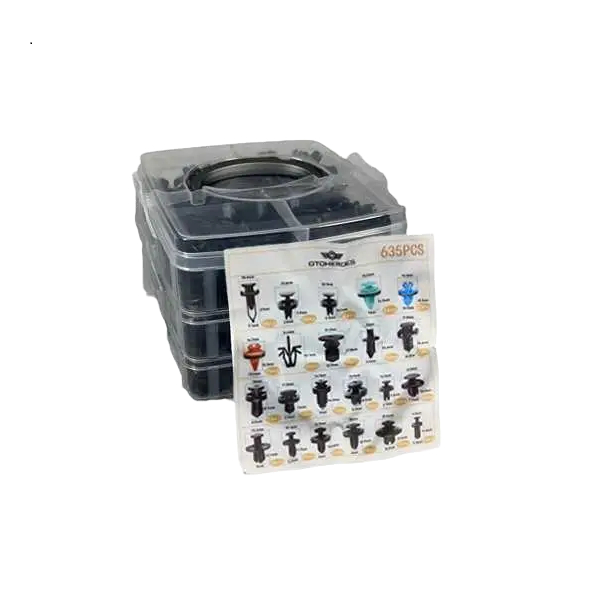 OOTOHEROES รถคลิปปุ่ม Bolt Rivet Trim Retainer คลิป 635 ชิ้น - YH63