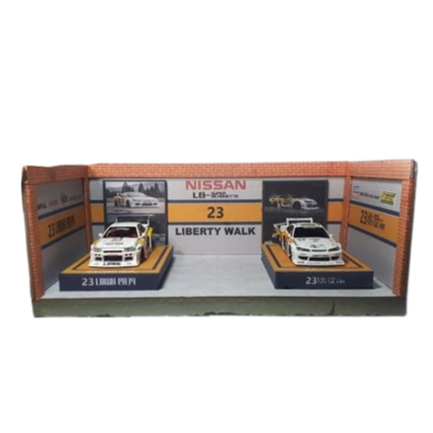 DIY Papercraft Diorama Nissan Garage พิมพ์รูปแบบกระดาษ
