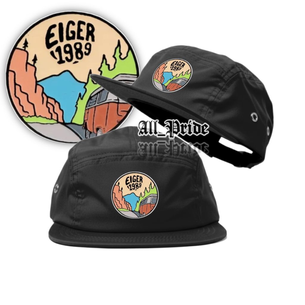 Eig Outdoor 5 Panel Hat - Five Panel Hat Caps Adventure - Five Panel Mountain Hat