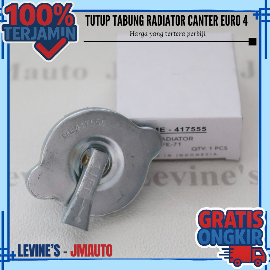 คุณภาพดี ME canter euro 4 ฝาปิดท่อหม้อน้ํา417555 / ฝาปิดท่ออะไหล่หม้อน้ํายูโร 4 / ฝาปิดสํารองน้ําหม้