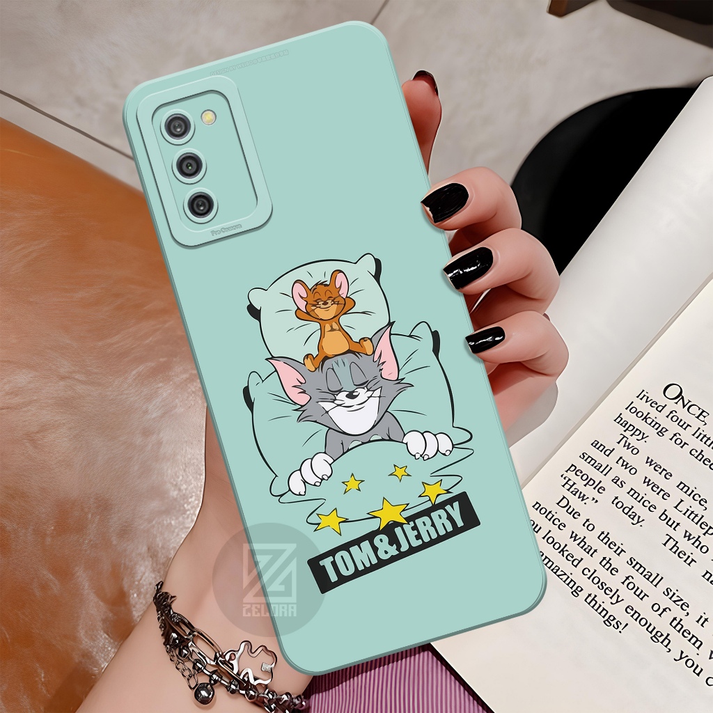 ล่าสุด Samsung Galaxy A03S / A02S Softcase - Tom And Jerry Pro Motif Case Camera Case Samsung Galaxy