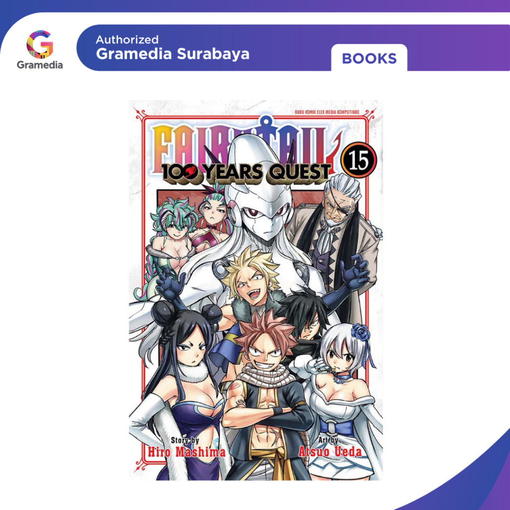 Gramedia Surabaya - Fairy Tail 100 Years Quest 15
