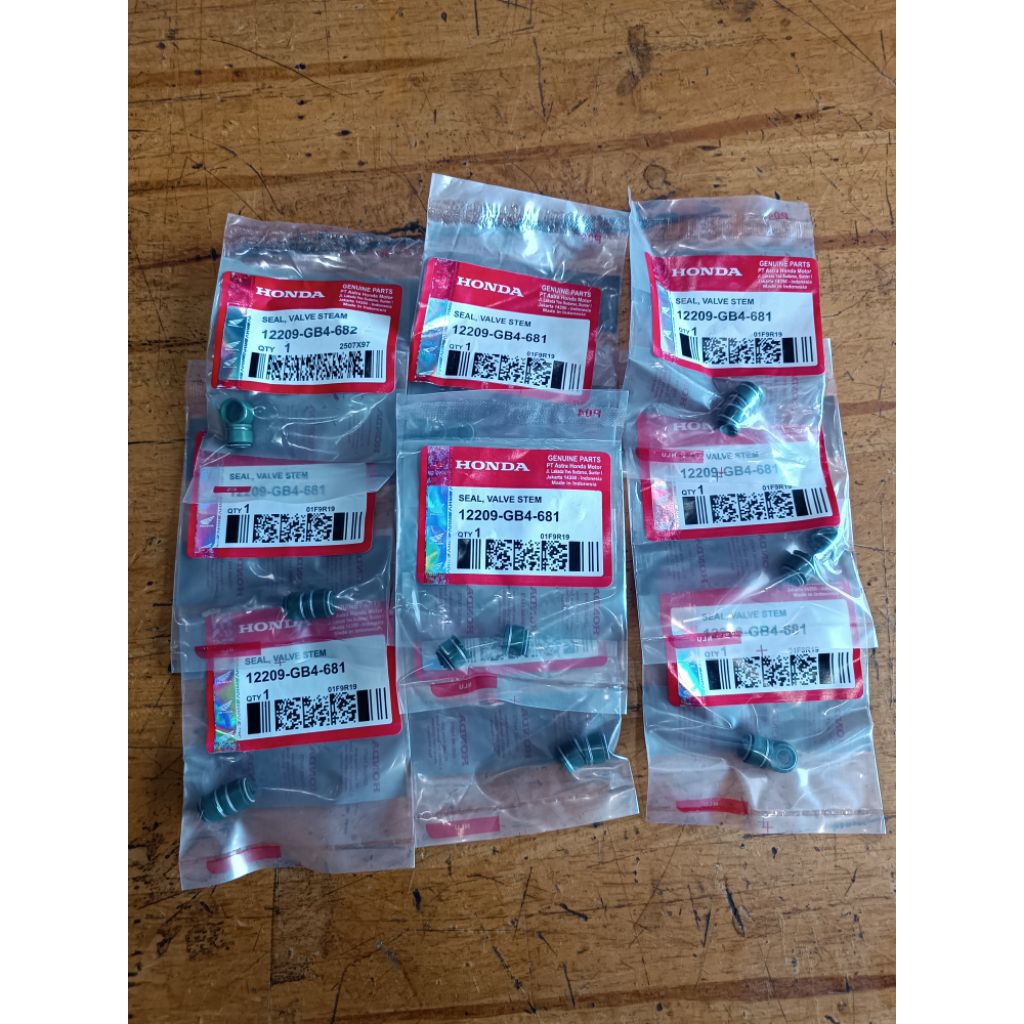 วาล์วซีลวาล์ว ORING GB4 GRAND SUPRA BEAT LANTENTTS 10 ชุด 12209-GB4-681 HONDA