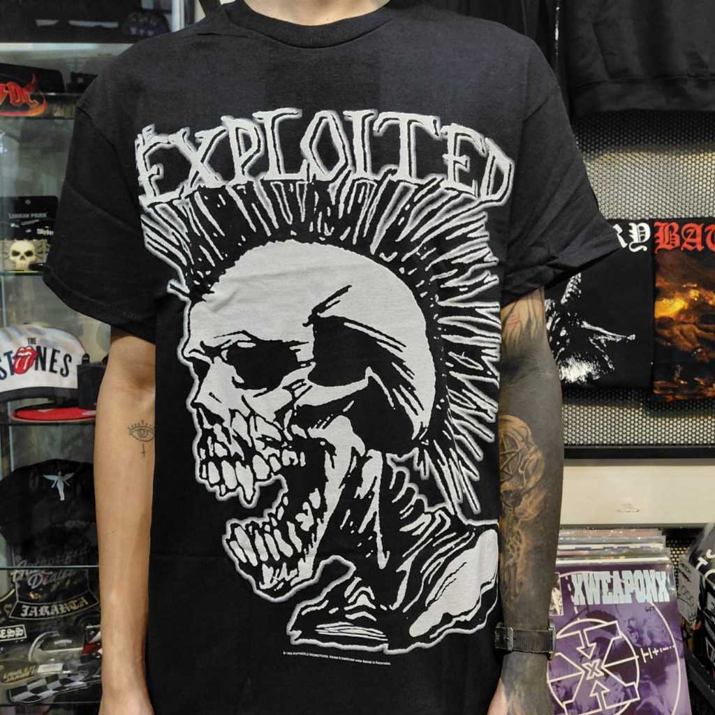 T Shirt Band Official THE EXPLOITED - TOTAL CHAOS Original