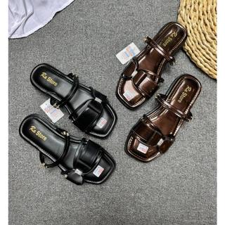 Sandal Wanita Terbaru Kekinian Sandal Platform Wanita Simple Elegant Empuk