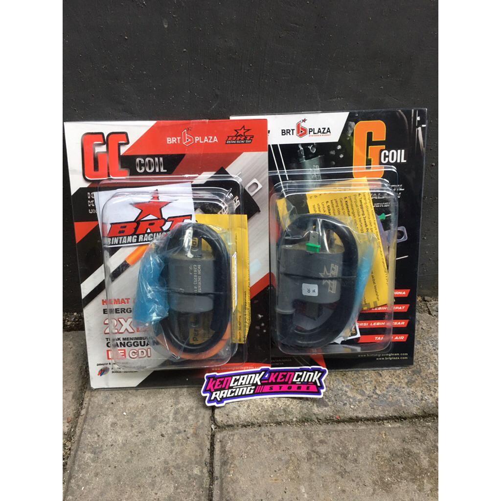 BRT COIL INJECTION COIL BRT CARBON COIL (( ฟรี BRT SPARK PLUG)) UNIVERSAL ORIGINAL BRT KC_KC RACING 