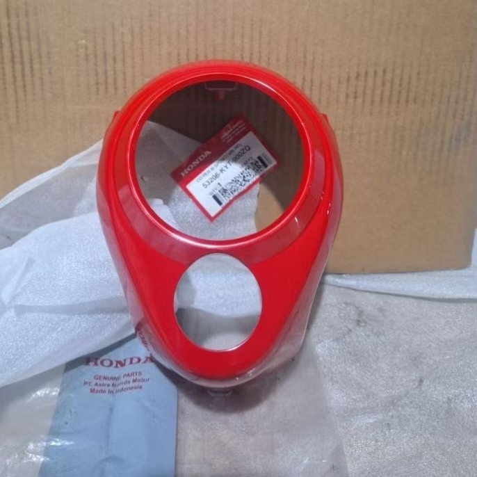 MERAH ฝาครอบมาตรวัดความเร็ว spido honda scoopy skupi คาร์บูเรเตอร์สีแดงเดิม ahm honda 53206-kyt-900Z