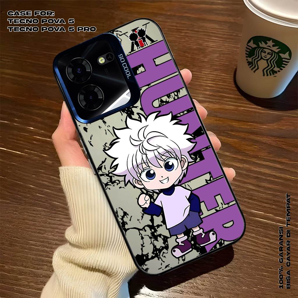 เคส TECNO POVA 5 PRO - Tecno Premium Matte Hard Casing - เคส IMD - เคส HXH Motif Hologram