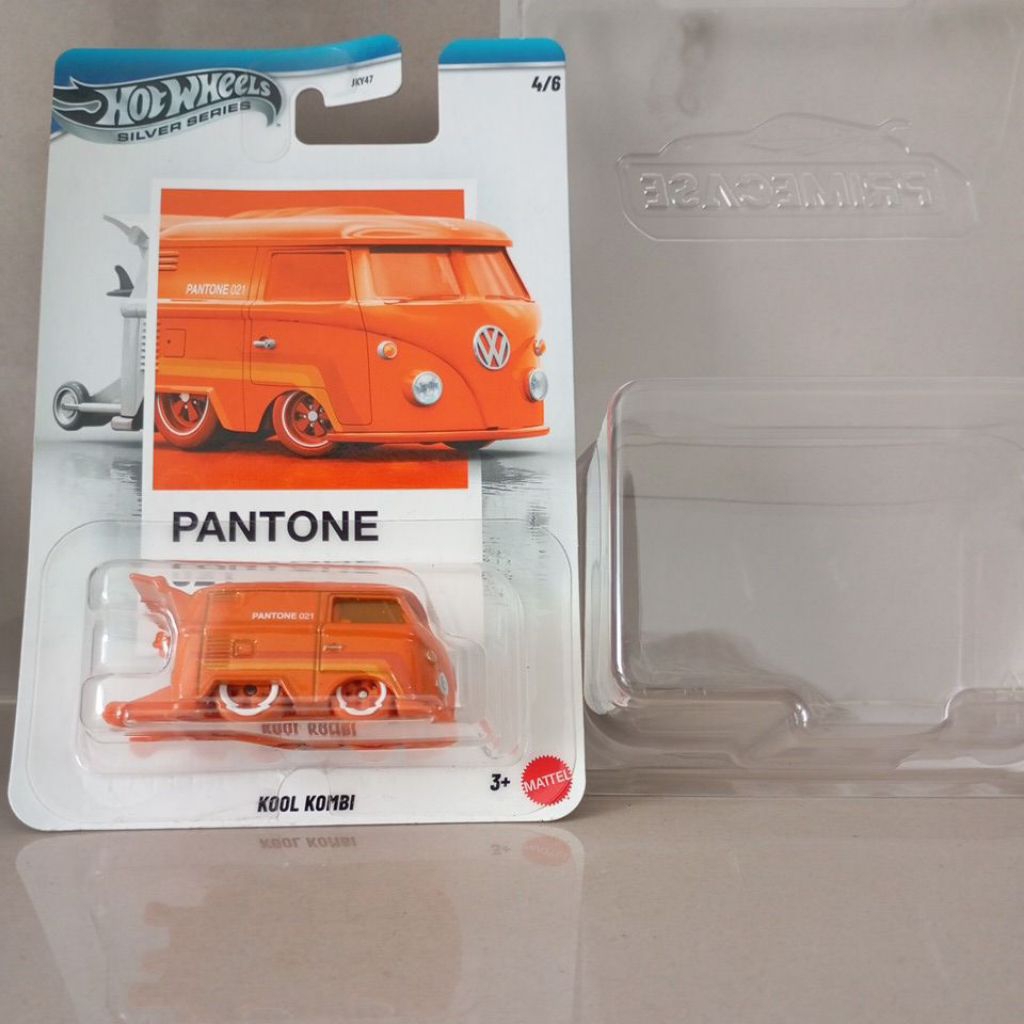 Hot Wheels Silver Series Pantone - Kool Kombi Orange 021 (ฟรี PRIMECASE PROTECTOR)