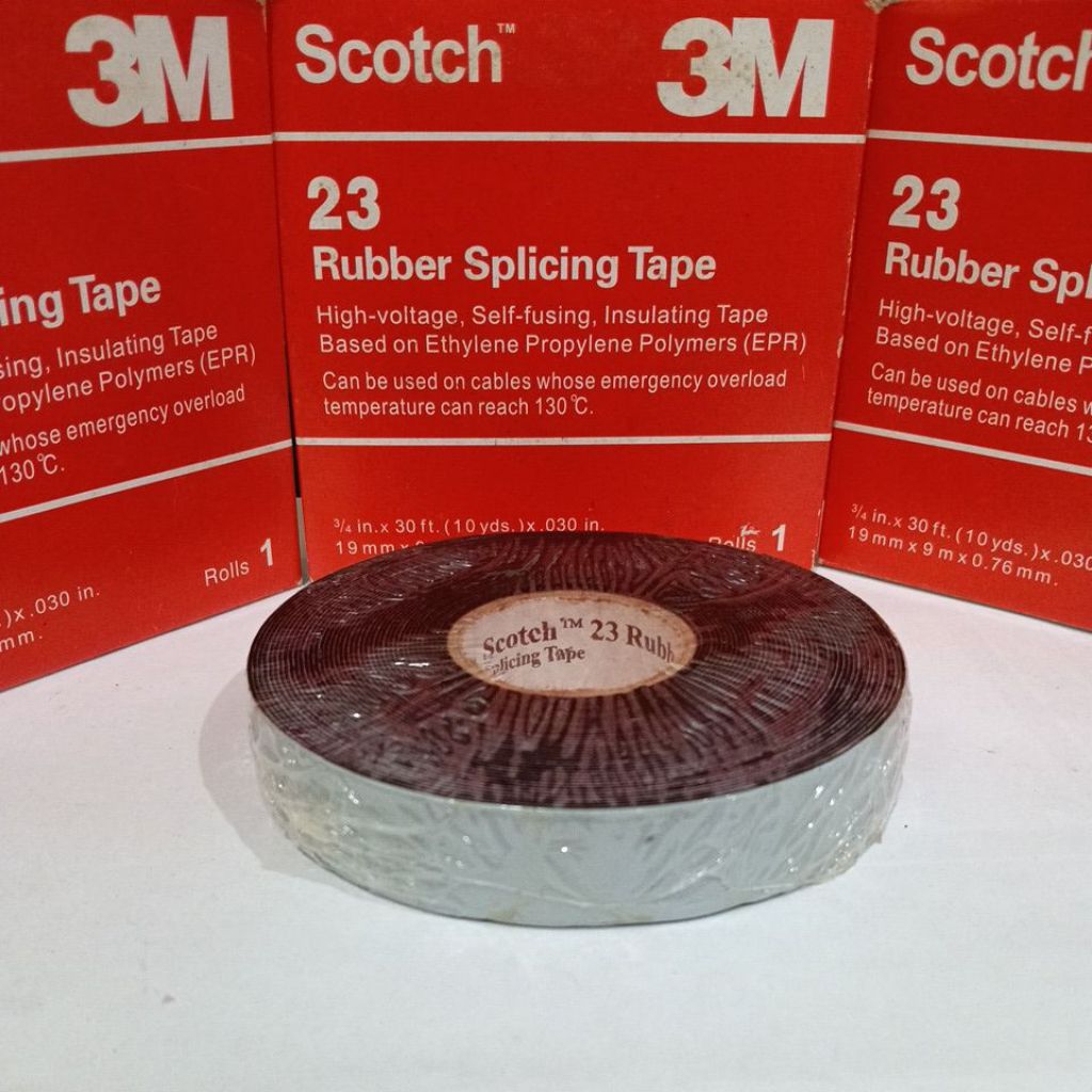 23 เทปกรองยาง SCOTCH 3M 19MM X 9 X 0.76MM