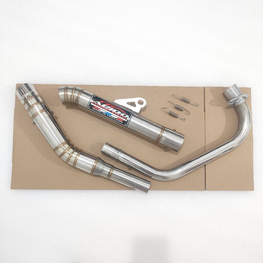 TTamutso super เปิด spec apido ท่อไอเสียท่อไอเสียเปิด tmx 125 155 tmx 150 pinoy 125 150 motoposh 125