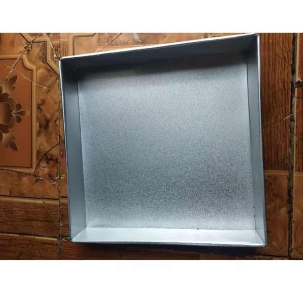 กระทะขนมปังม้วน. โรลเค้ก. ขนาด 28x28x5 28x24x4 วัสดุกัลวาลัมหนา