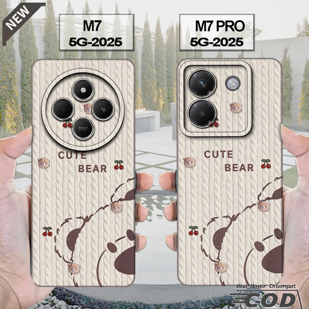 เคส Xiaomi POCO M7 2025 - เคส POCO M7 PRO 2025 _เคสซิลิโคนสีดําใสสุดเท่ softcase