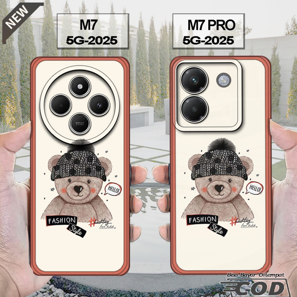 เคส Xiaomi POCO M7 2025 - เคส POCO M7 PRO 2025 _เคสซิลิโคนสีดําใสสุดเท่ softcase