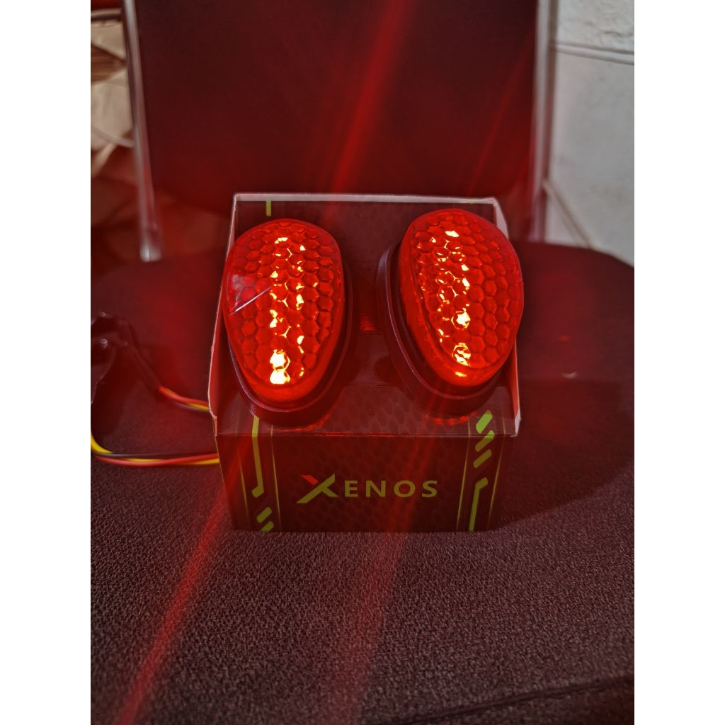 Sen วัด led sein LED แฟริ่ง 2 โหมดรูปไข่ XENOS R15V2 R15V3 R15V4 CBR 150R CBR 250R GSX ninja 250R คา
