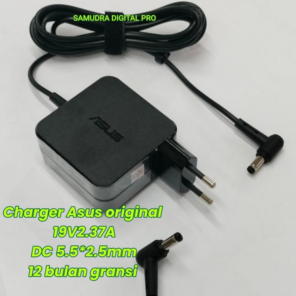 อะแดปเตอร์/เครื่องชาร์จ asus A455L X455L 19V2.37A 45W ดั้งเดิม