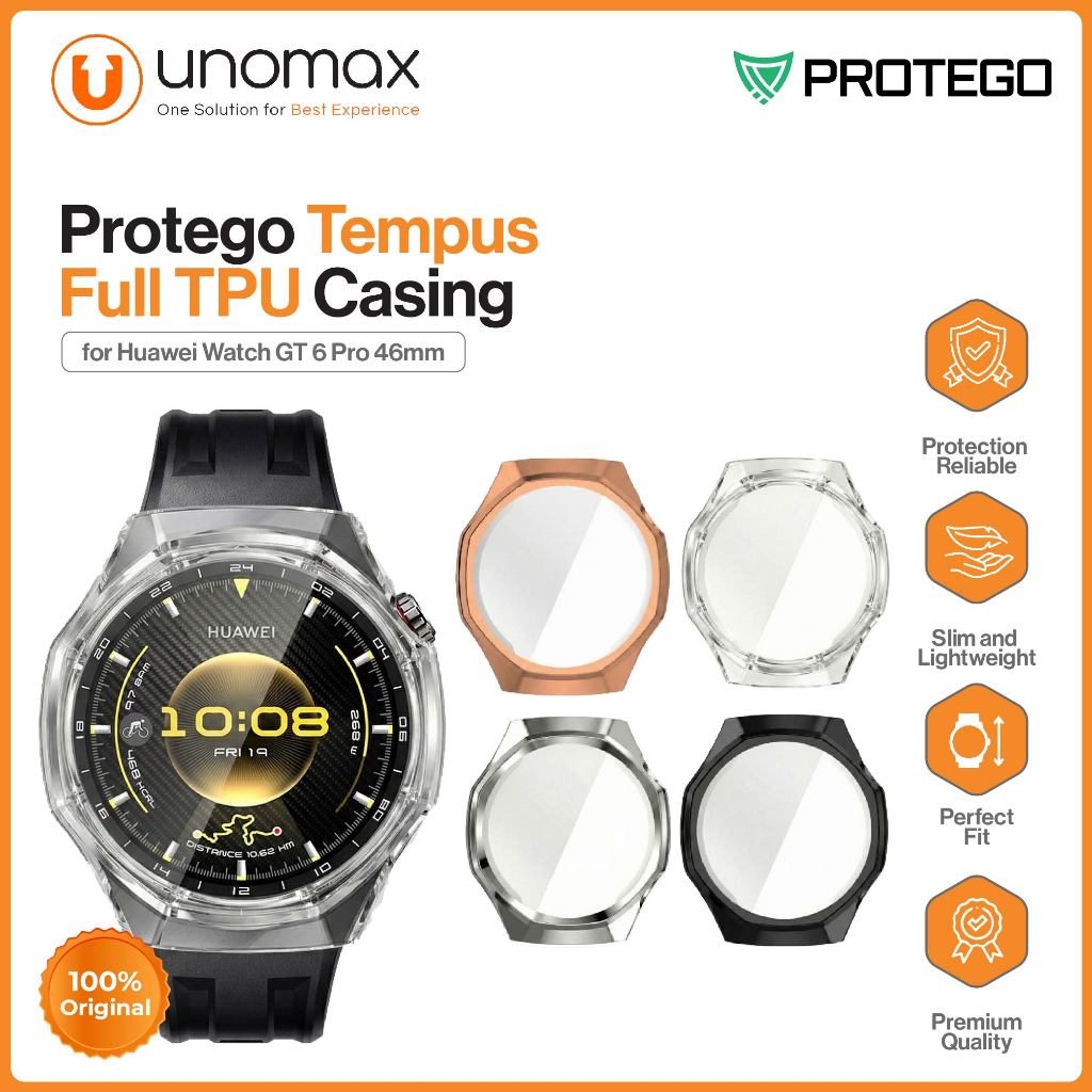 เคสนาฬิกา Huawei Watch GT 6 Pro 46mm Protego Temple Full TPU Casing (PT-050)
