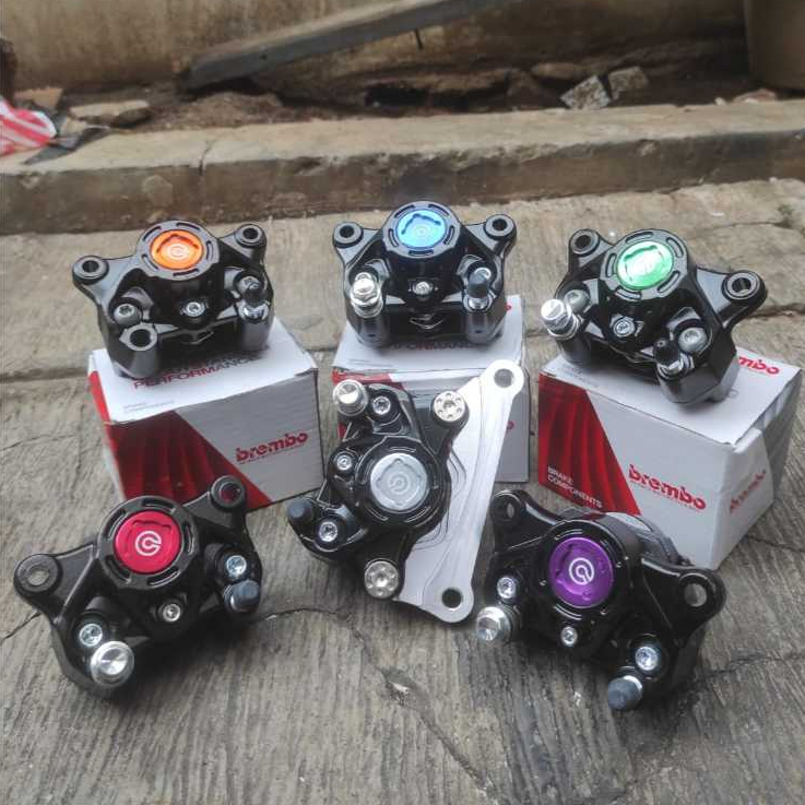 คาลิปเปอร์เหรียญใหญ่ 2p พร้อมขายึดคาลิปเปอร์ด้านหลัง 2p nmax