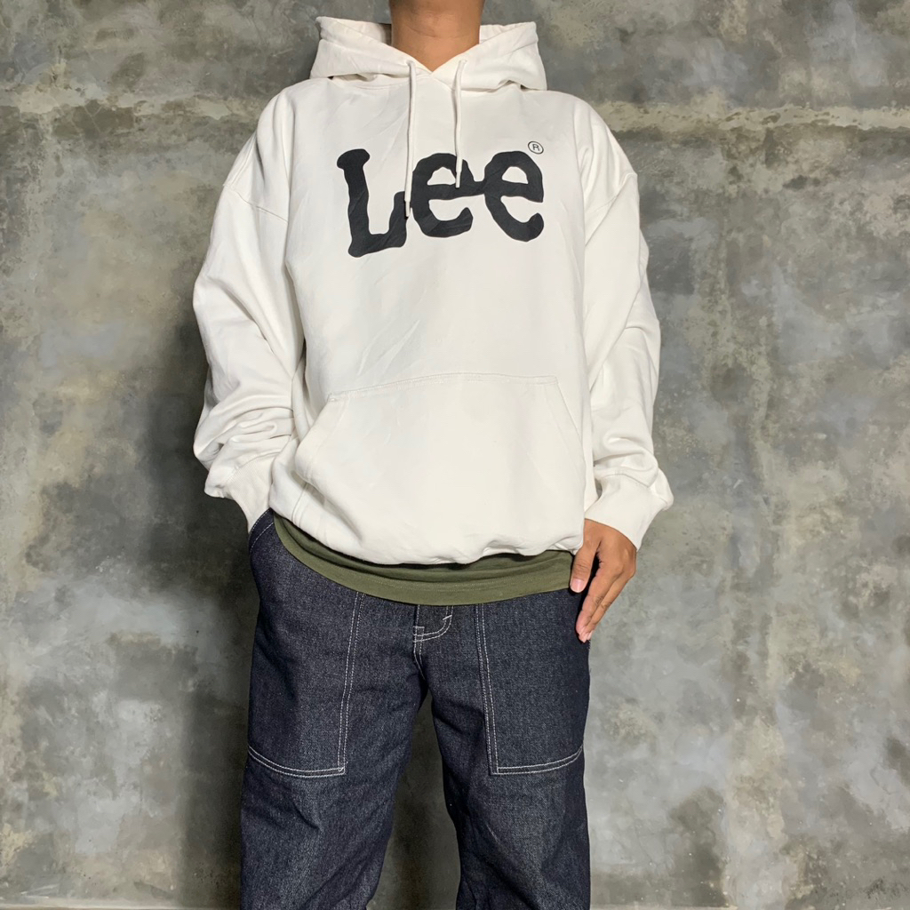 เสื้อฮู้ด Lee White ไซส์ L