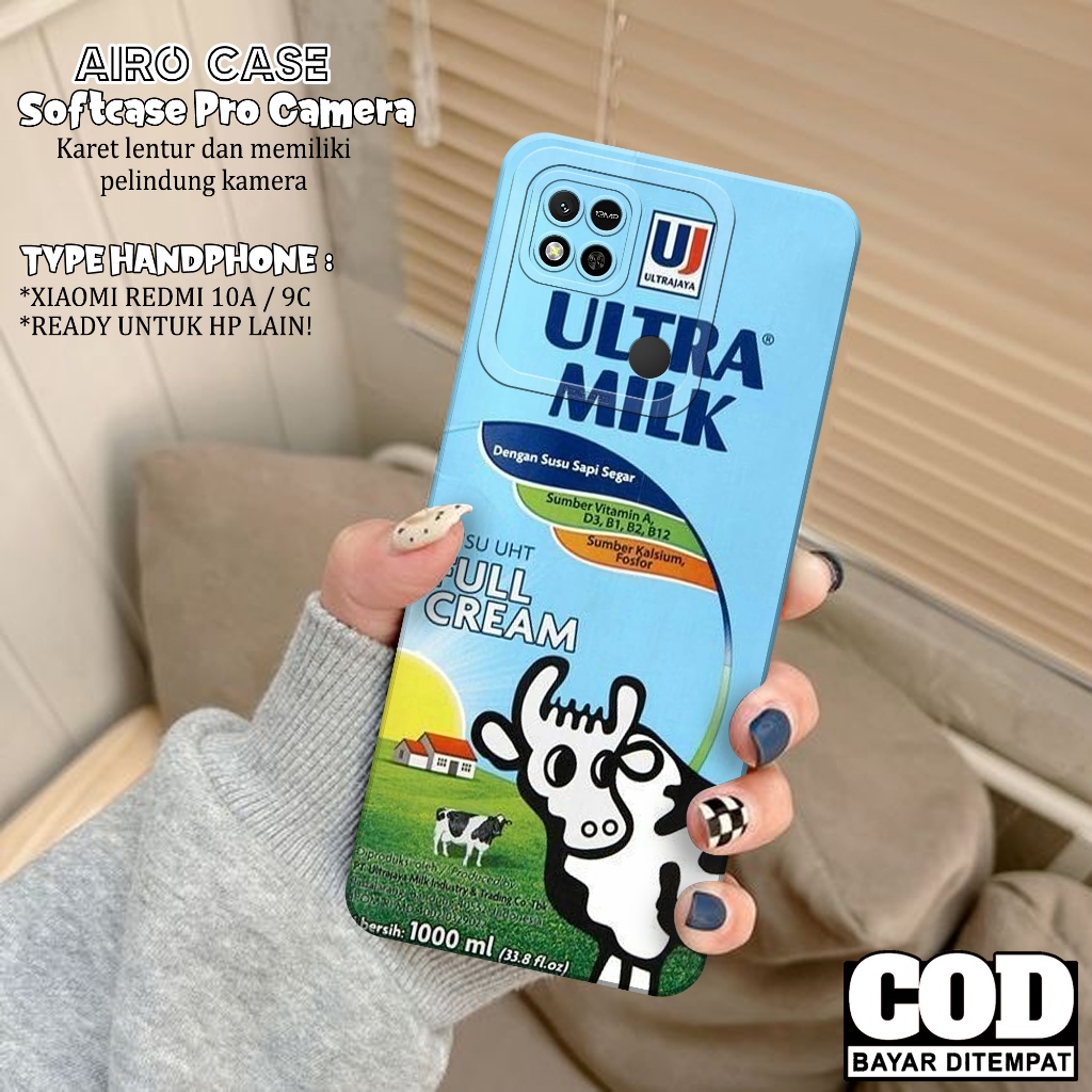 เคส HP ล่าสุด Xiaomi Redmi 10A/ 9C - เคส Xiaomi Redmi 10A/ 9C Softcase - เคสแฟชั่น DRINK - เคส Xiaom